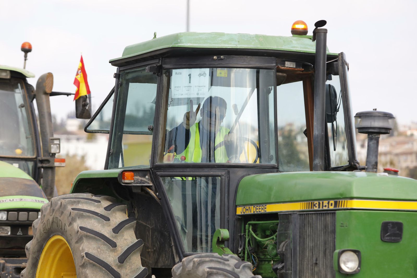 Curiosidades: las mejores fotos de la manifestación del campo en Granada
