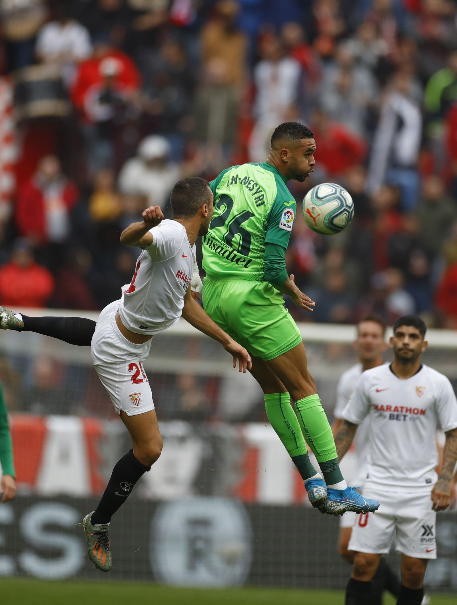 Las imágenes del Sevilla fc-Leganés
