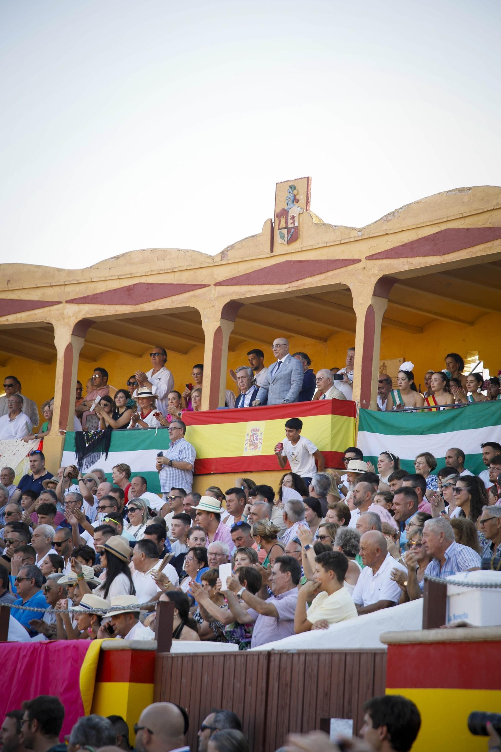 Corrida de toros Berja con un toro indultado, en imágenes