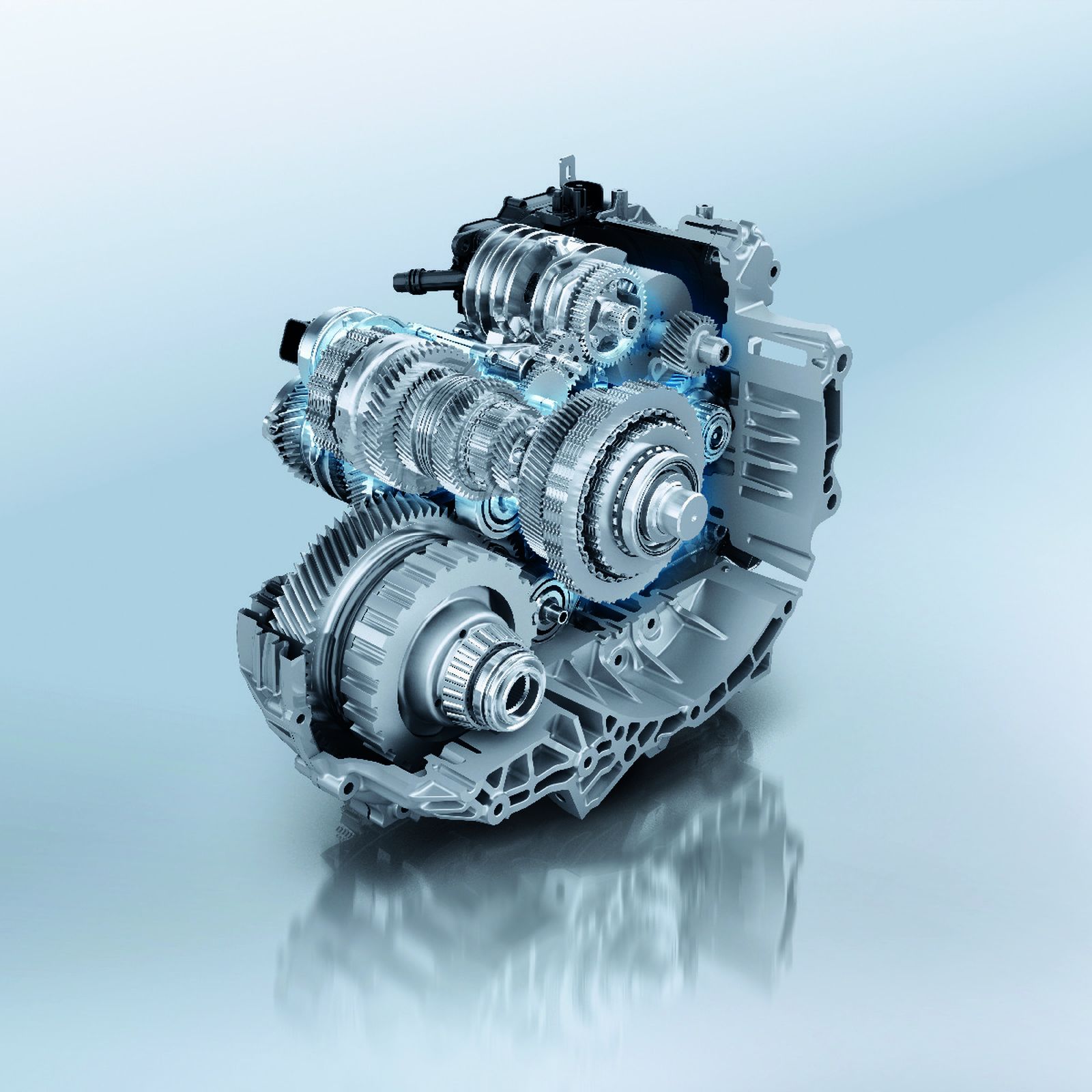 La clave para la electrificación de estas versiones Hybrid está en la caja de cambios, en la que se aloja un motor eléctrico.