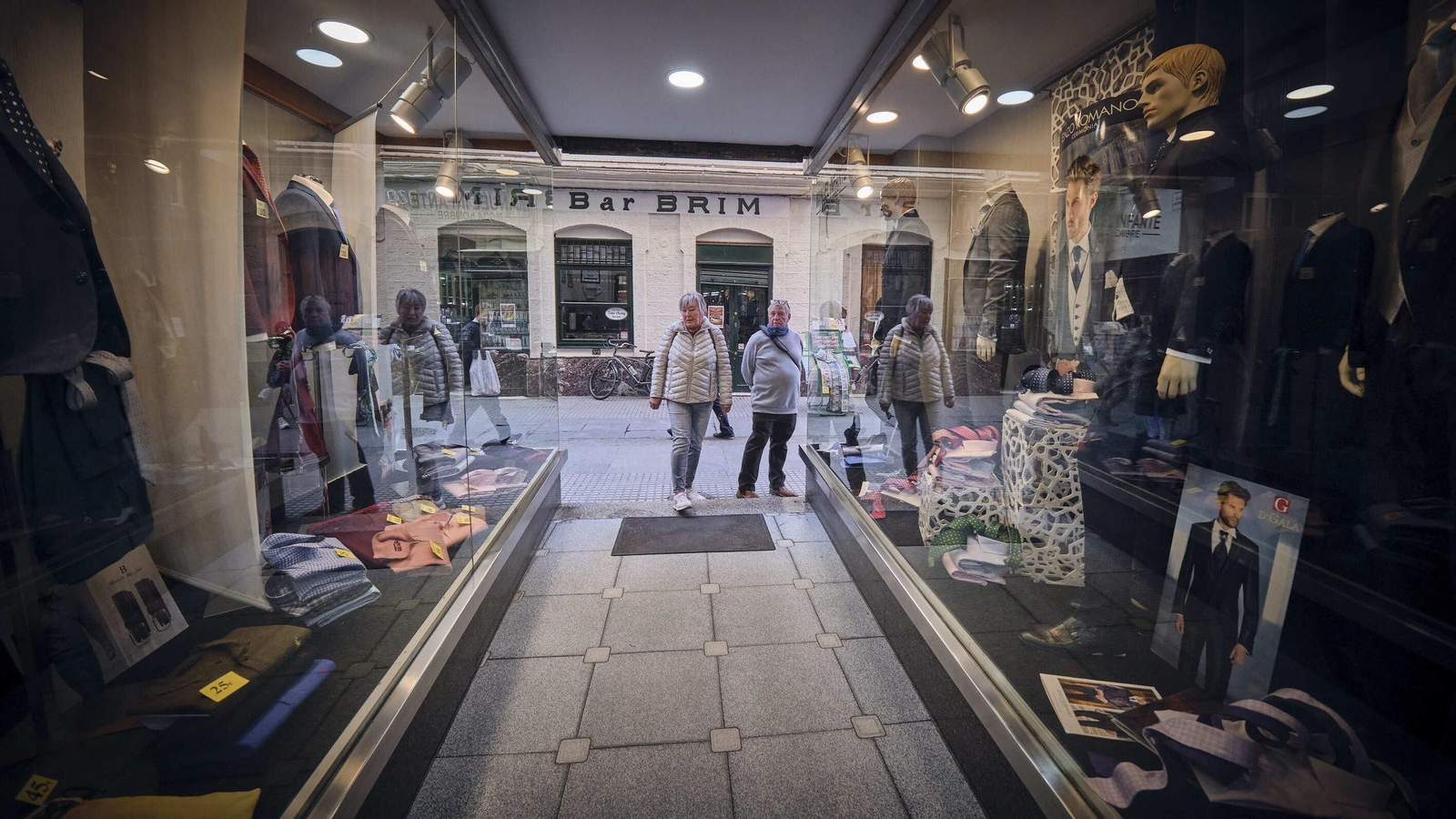 Escaparate de la calle Compañía en la capital gaditana.