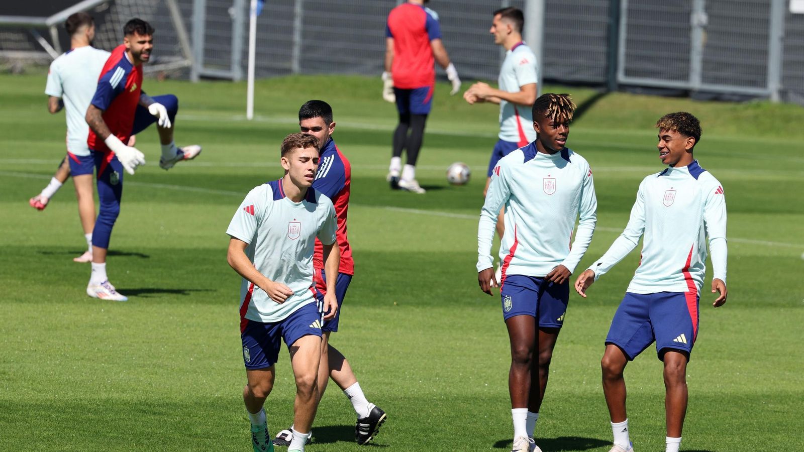 Las fotos de España antes de la semifinal contra Francia