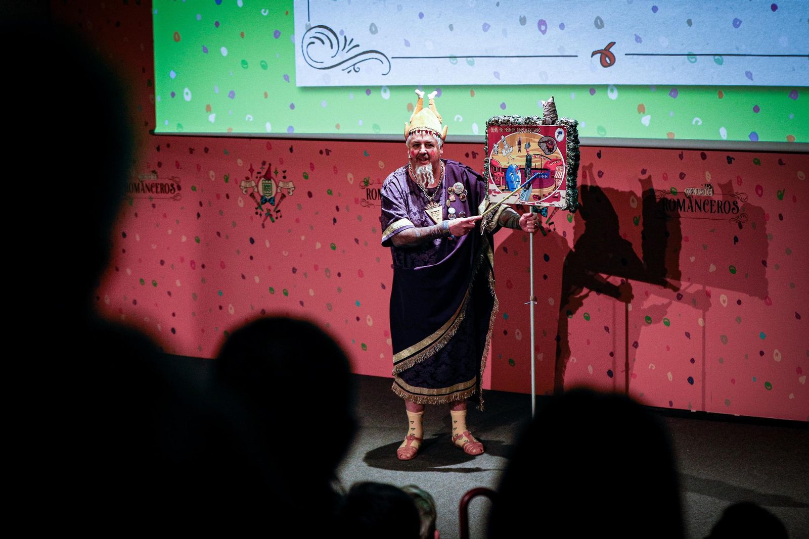 Carnaval en San Fernando: gran ambiente en el Concurso de Romanceros
