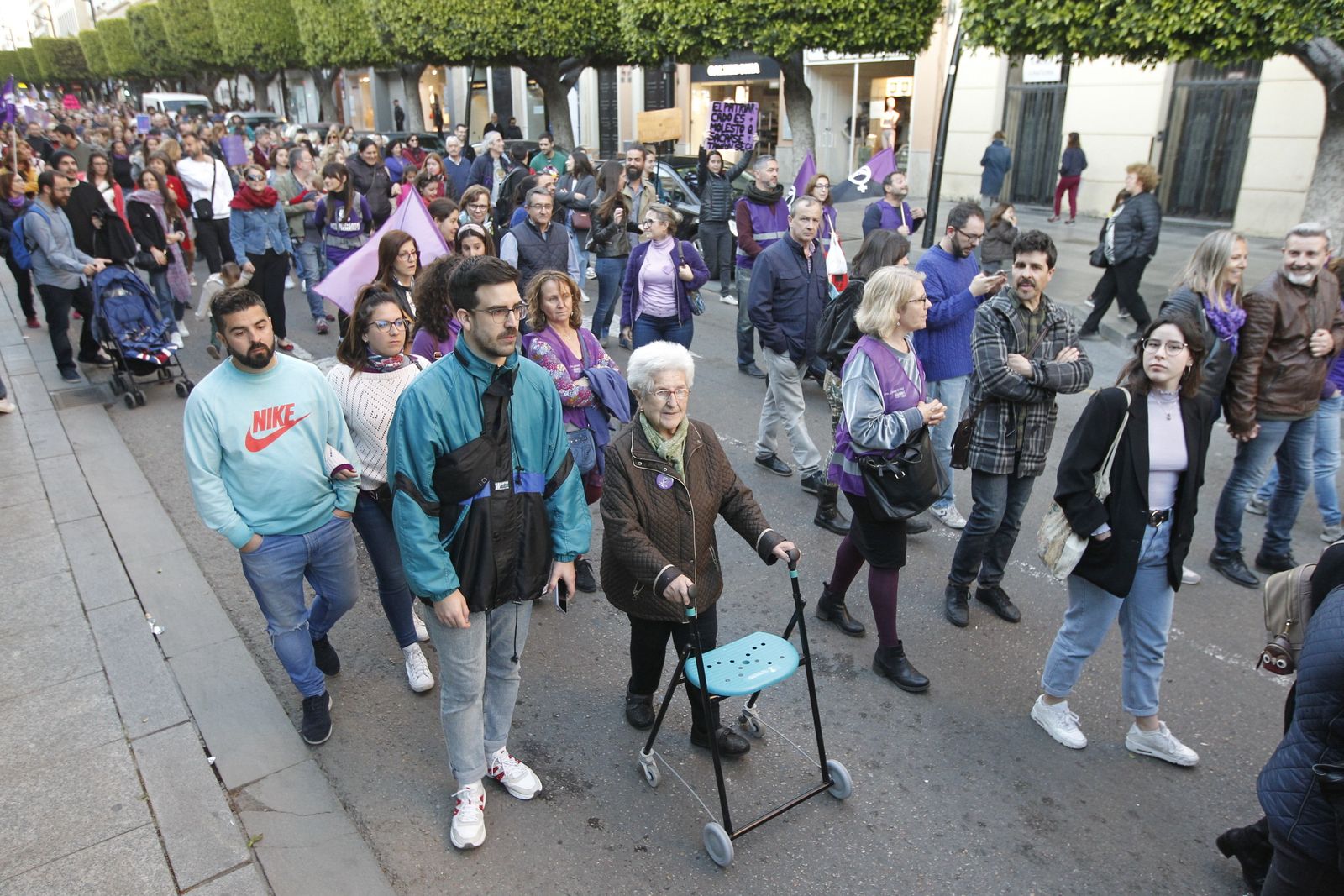 Fotogalería manifestación Día Internacional de la Mujer