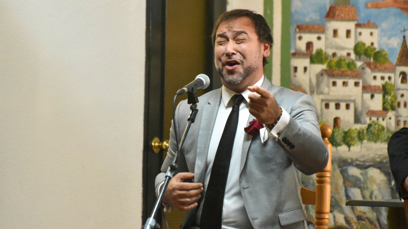 La clausura del Congreso Flamenco Antonio 'El Chaqueta' en La Peña Flamenca Cultural Linense