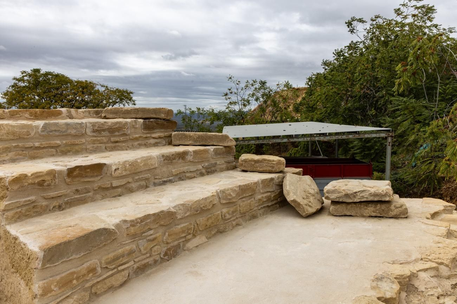 Inauguración del anfiteatro romano de Obulco, en Porcuna