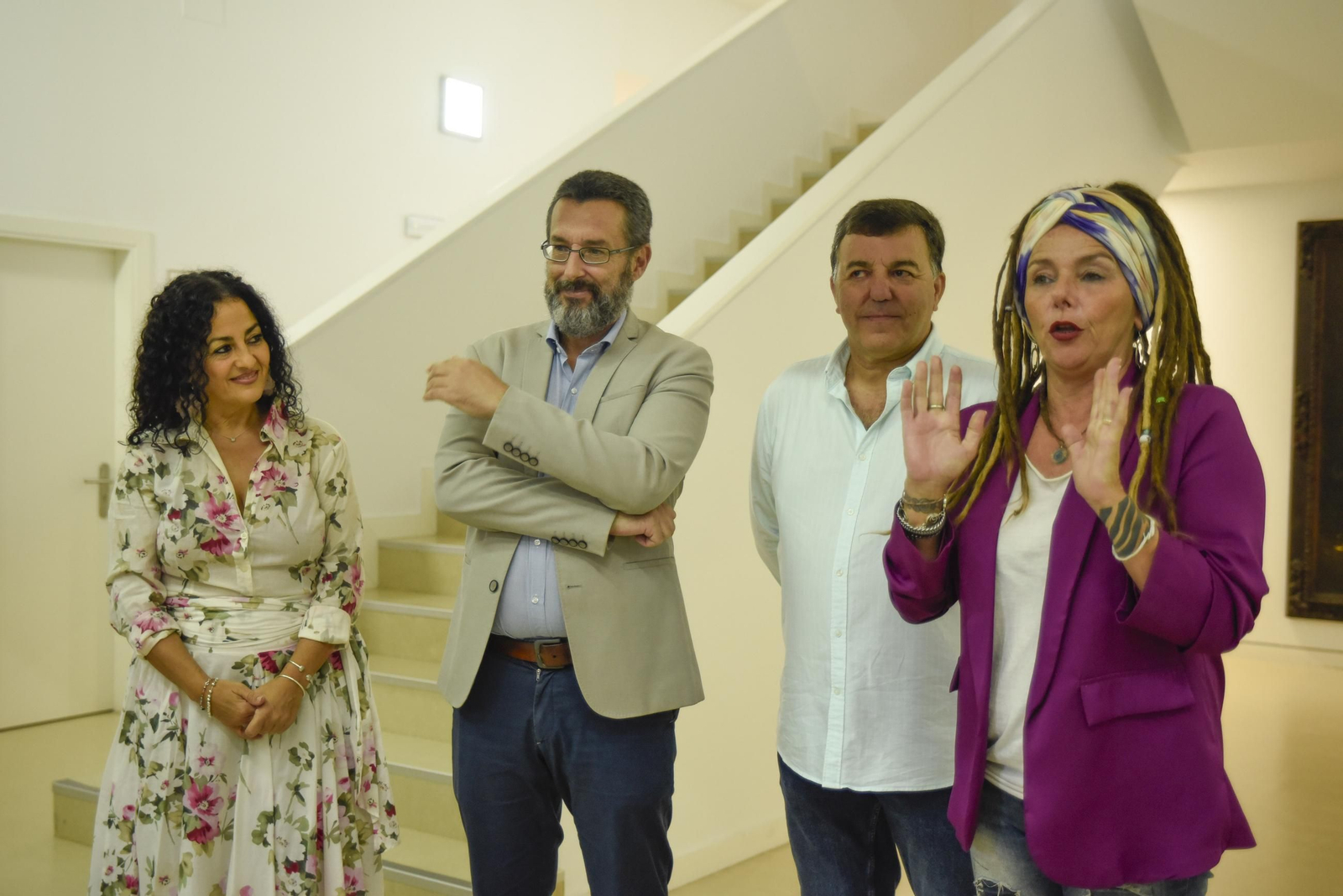 Fotos de la exposición colectiva de fotografías de Afal en La Línea