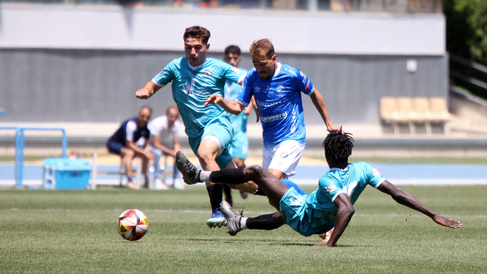 Último partido de liga del Xerez DFC - CD Pozoblanco en Chapín