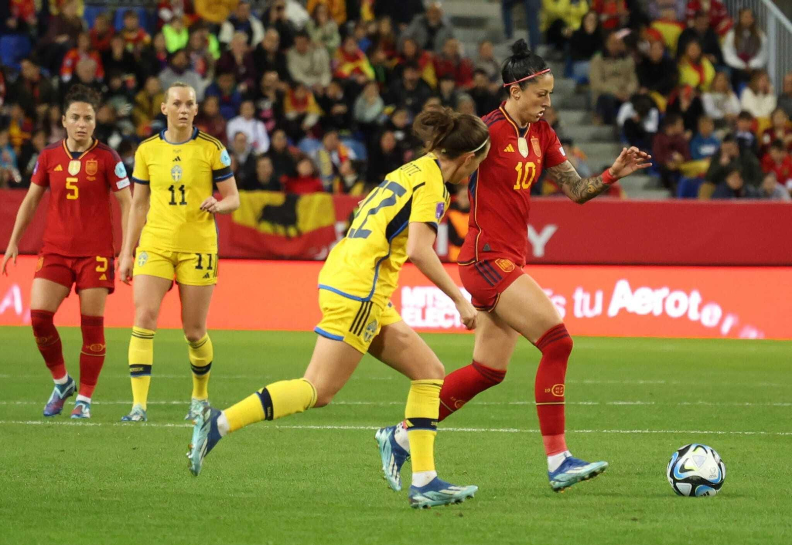 España - Suecia, en fotos