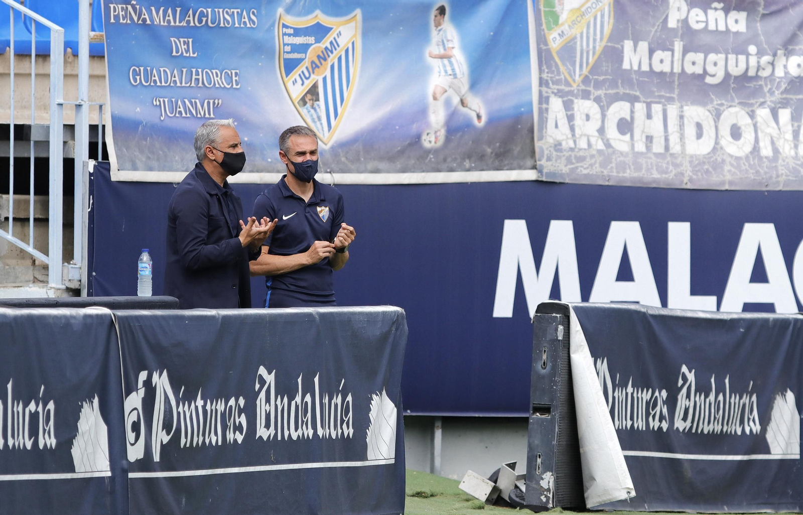 El paso de Sergio Pellicer por el Málaga CF, en fotos