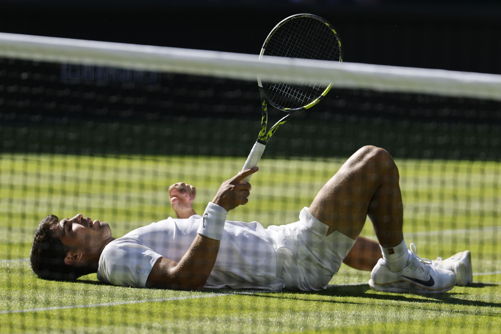 Las imágenes del debut de Alcaraz en Wimbledon y del resto de la jornada