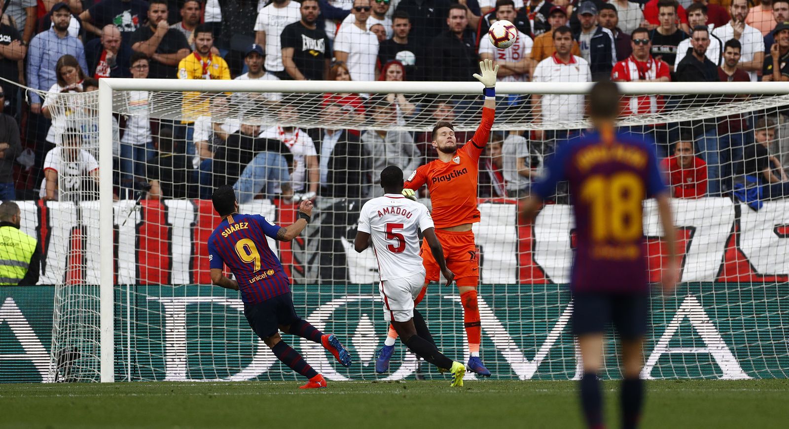 El Sevilla-Barcelona, en imágenees