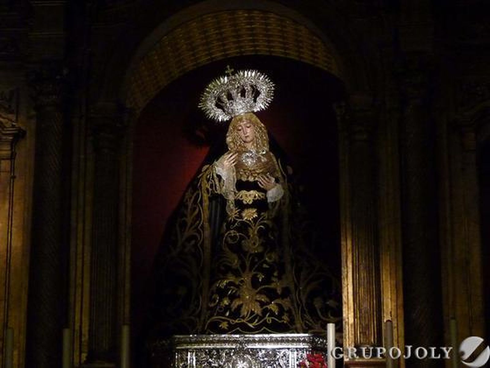 Virgen del Rosario de la Hermandad de Montesión.

Foto: Ruesga Bono