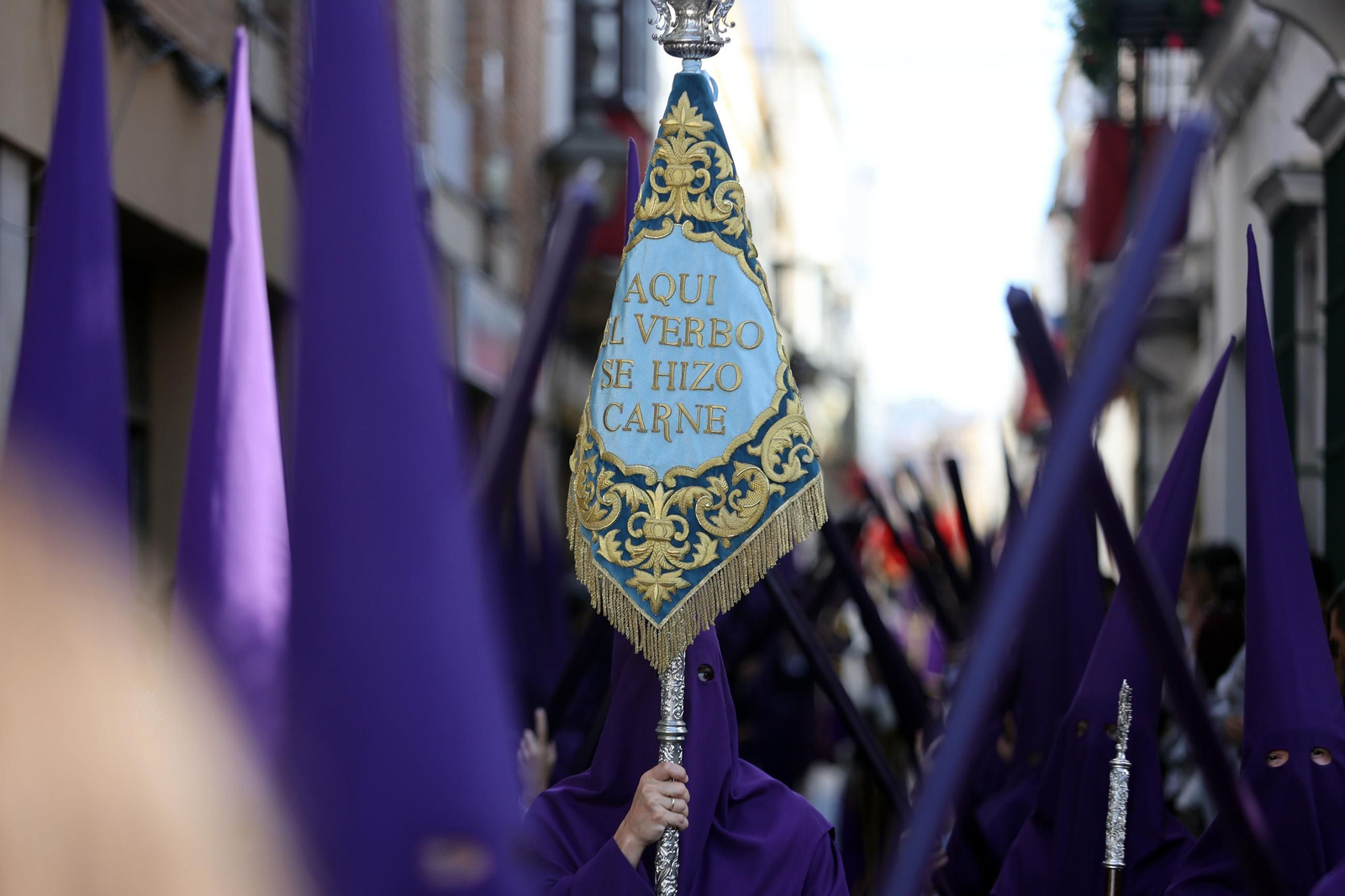 Imágenes de la Hermandad del Loreto en el Viernes Santo de Jerez 2025
