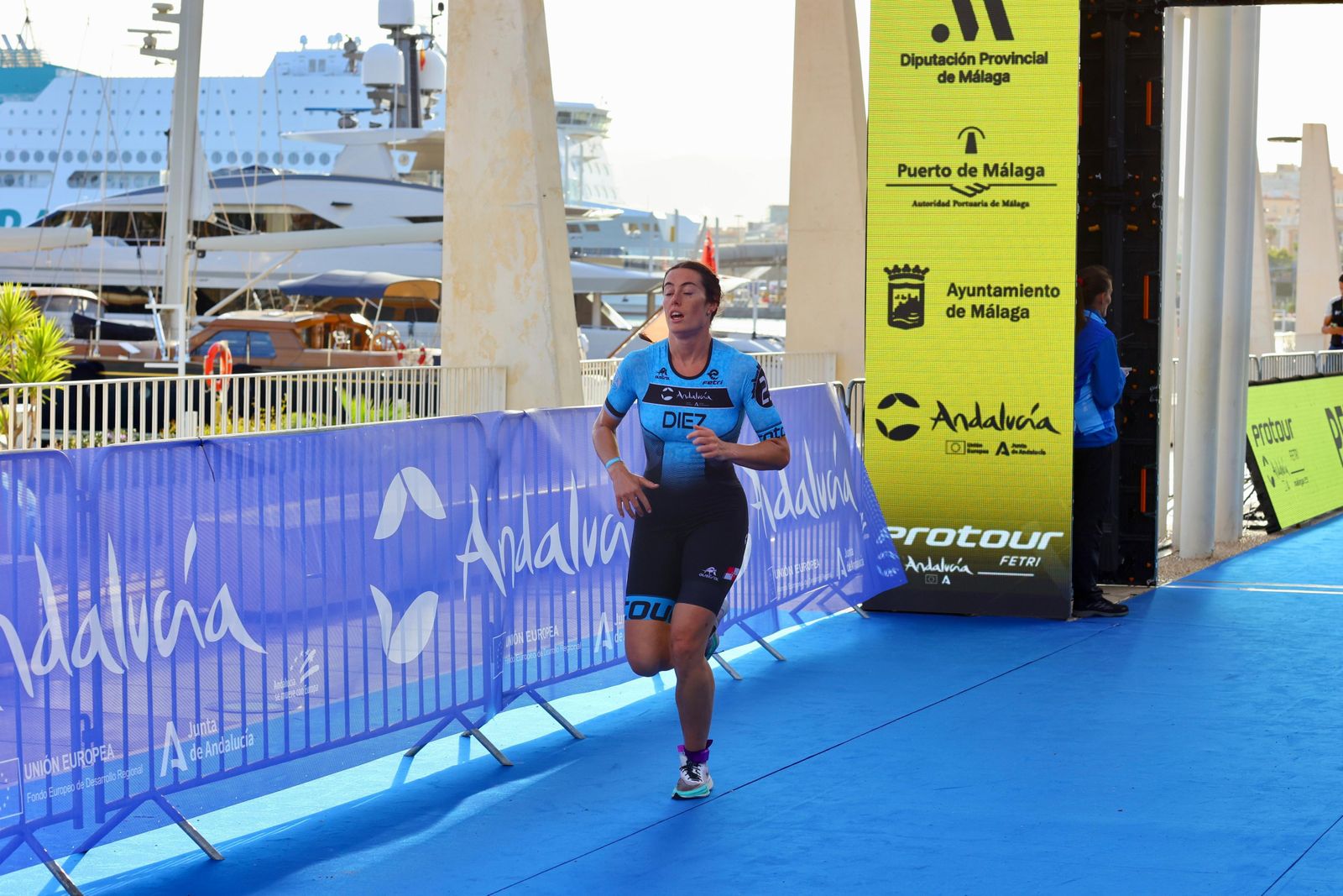 Las imágenes del Test Event de triatlón en Málaga