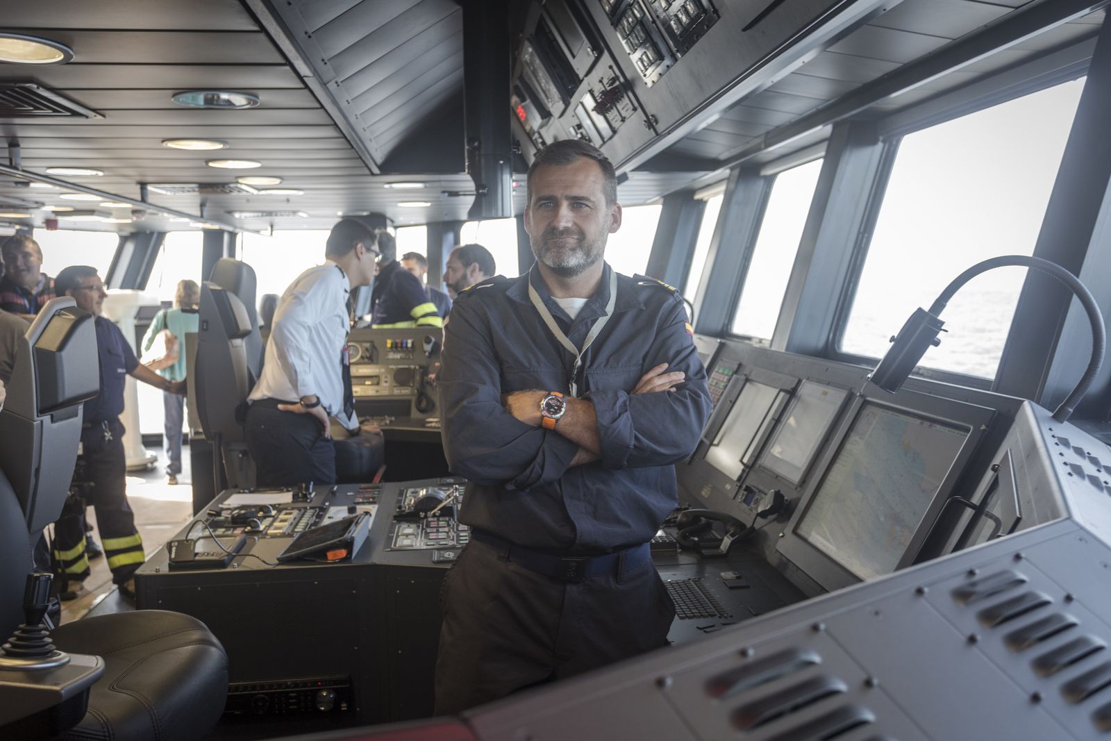 Imágenes de la prueba de mar del 'Audaz'