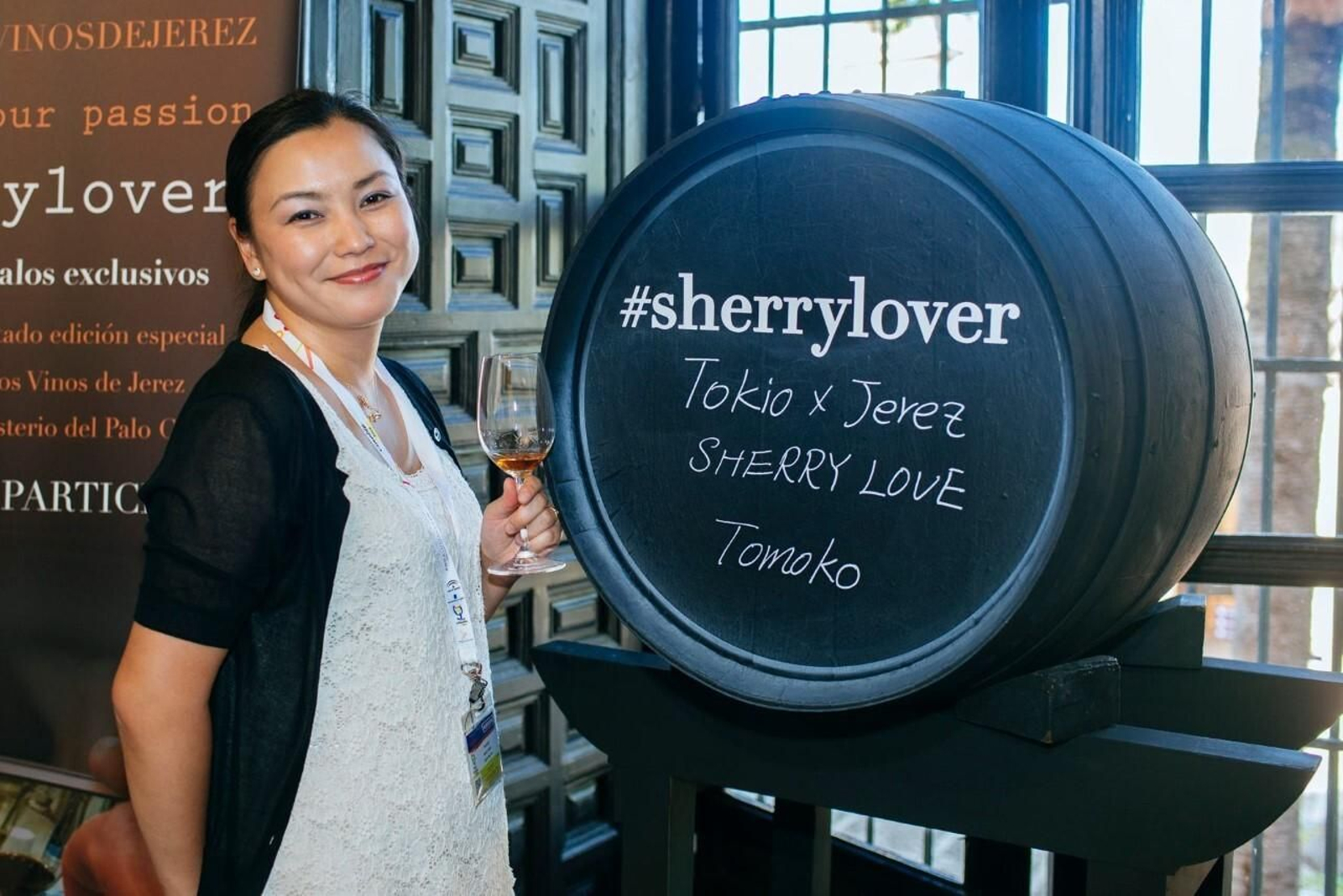Tomoko Kimura, embajadora de la International Sherry Week en Japón.