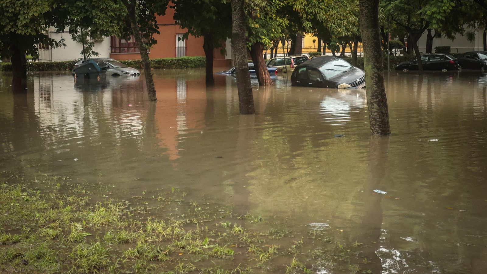 Imágenes del paso de la Dana, inundaciones, destrozos y caos por todo Jerez