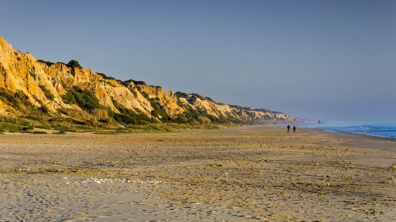 La inmensidad de la playa de Cuesta Maneli