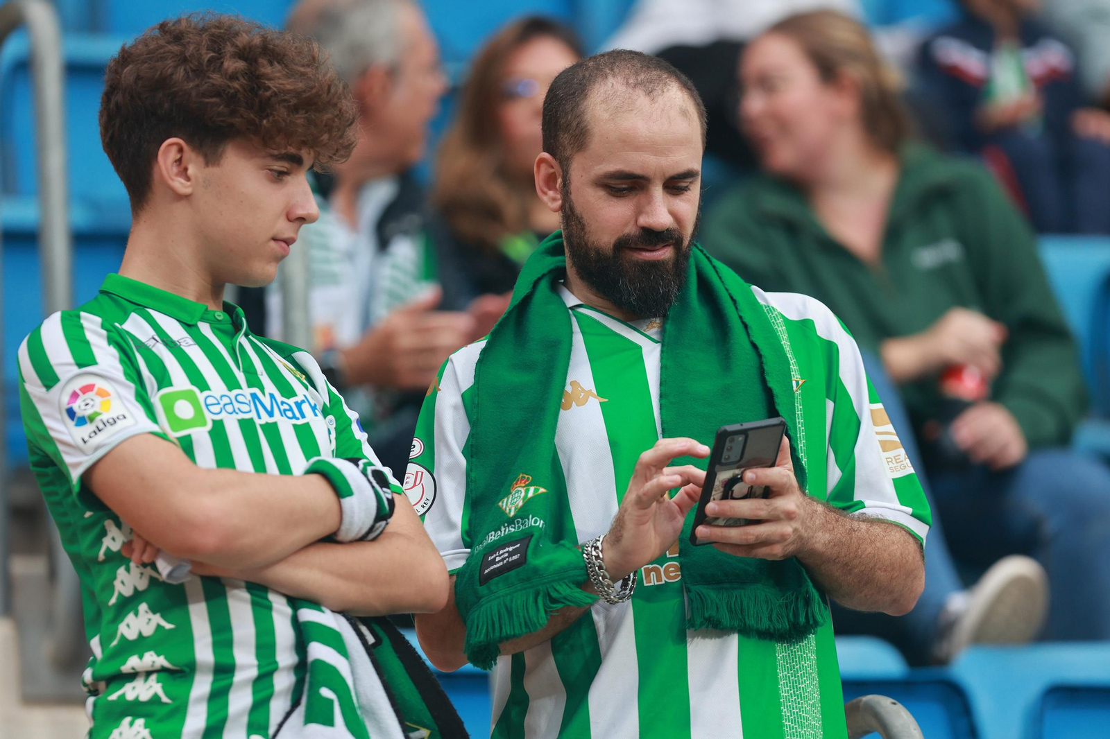 El partido del Cádiz C.F.-Real Betis, en imágenes