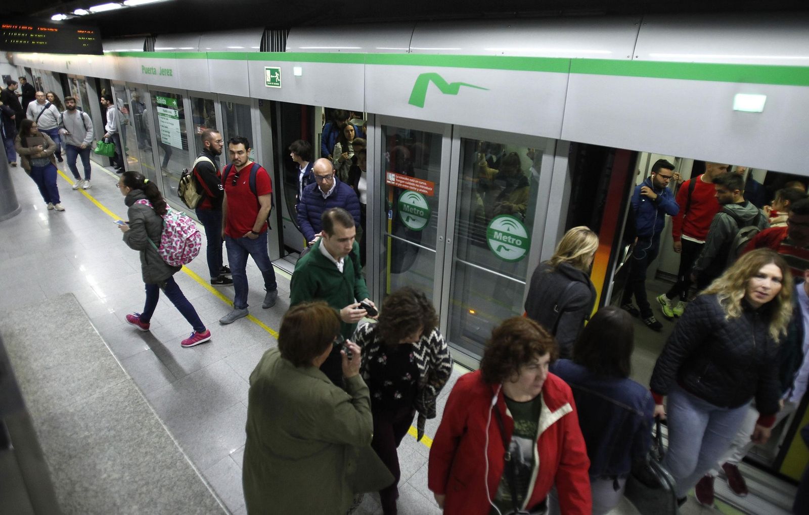 Parada del Metro de Sevilla