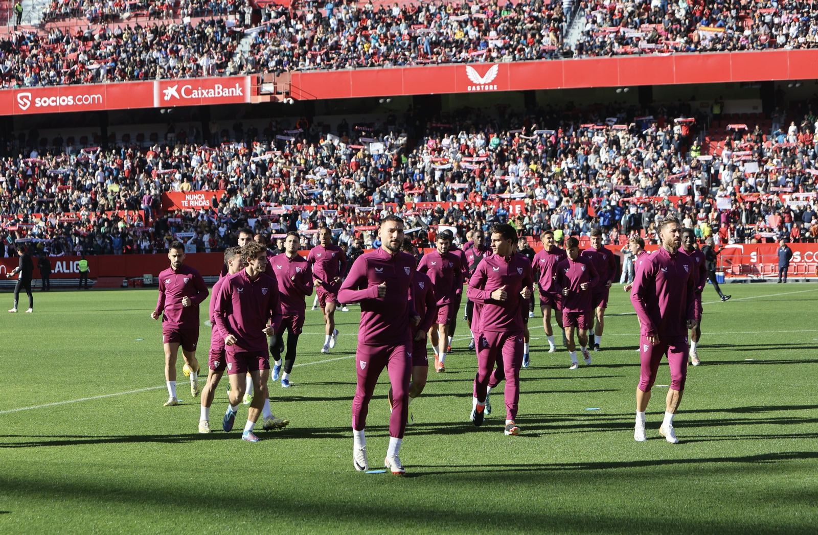Entrenamiento Sevilla