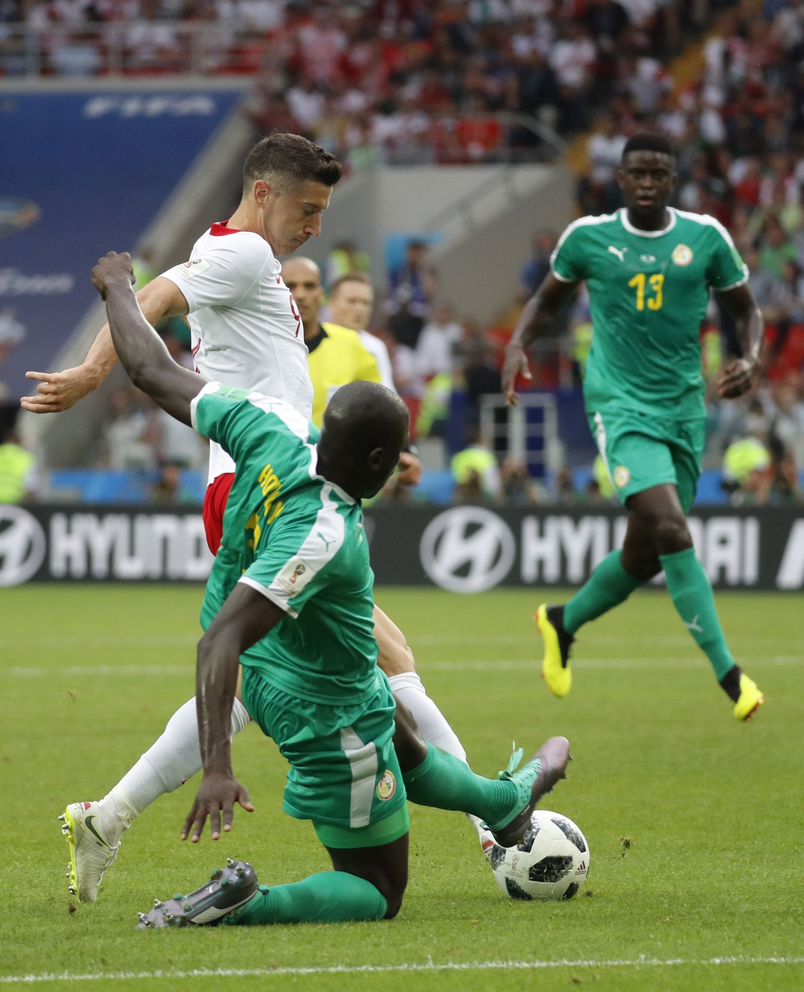 Las imágenes del Polonia-Senegal