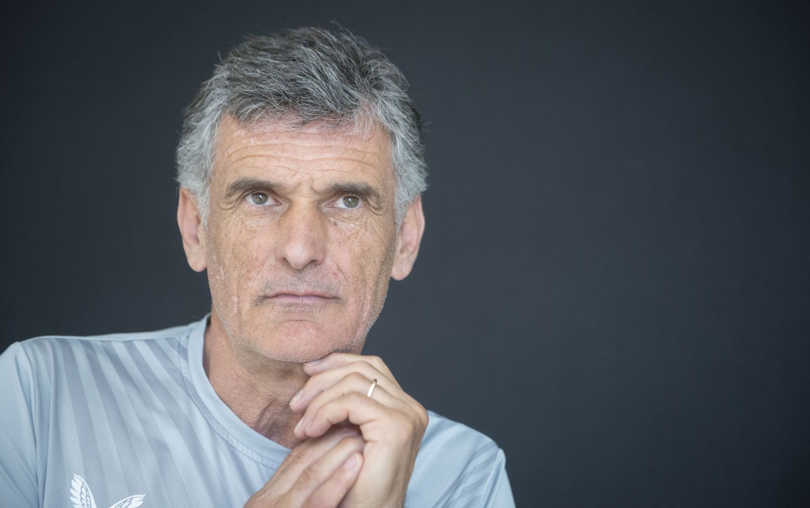 Las fotos de la entrevista a Mendilibar