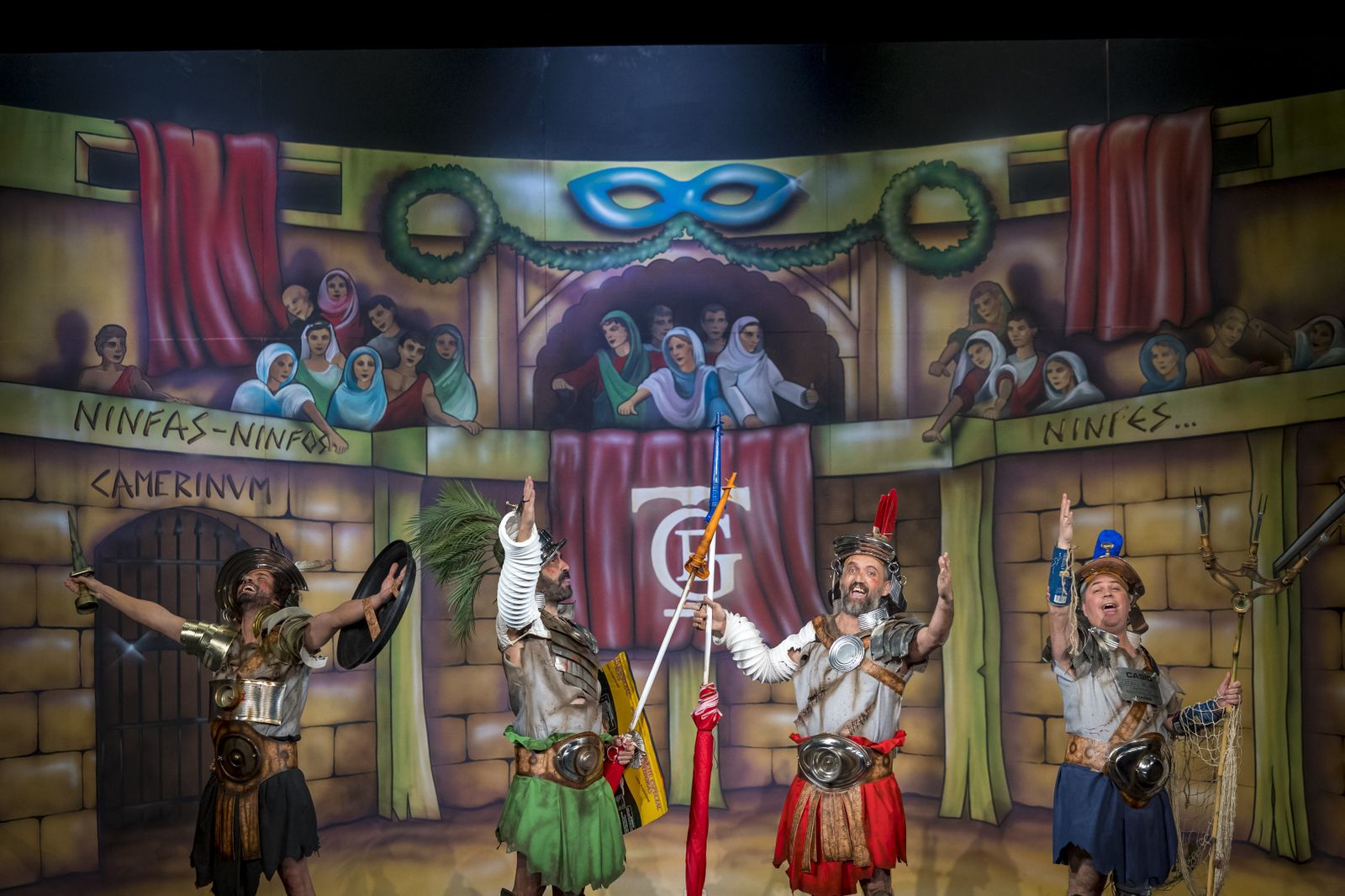 Cuarteto 'Escuela de Gladiadores el Pópulo'