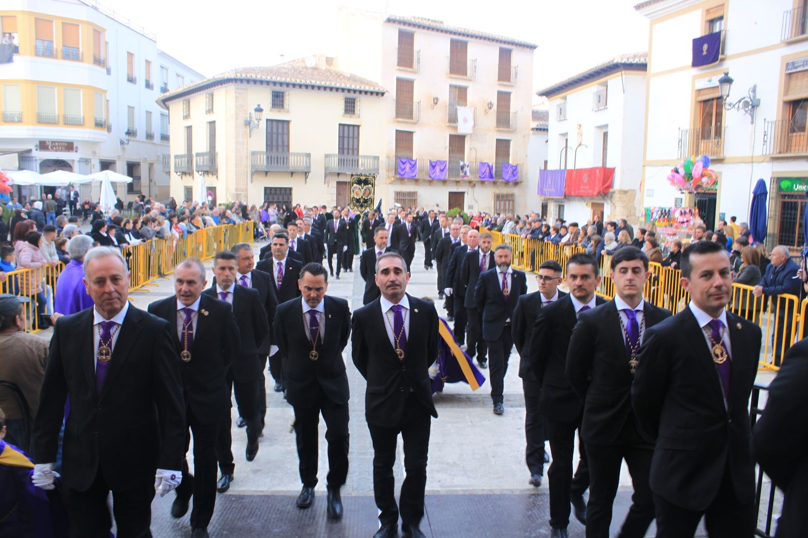 Las imágenes de las procesiones del Jueves Santo en Vélez Rubio