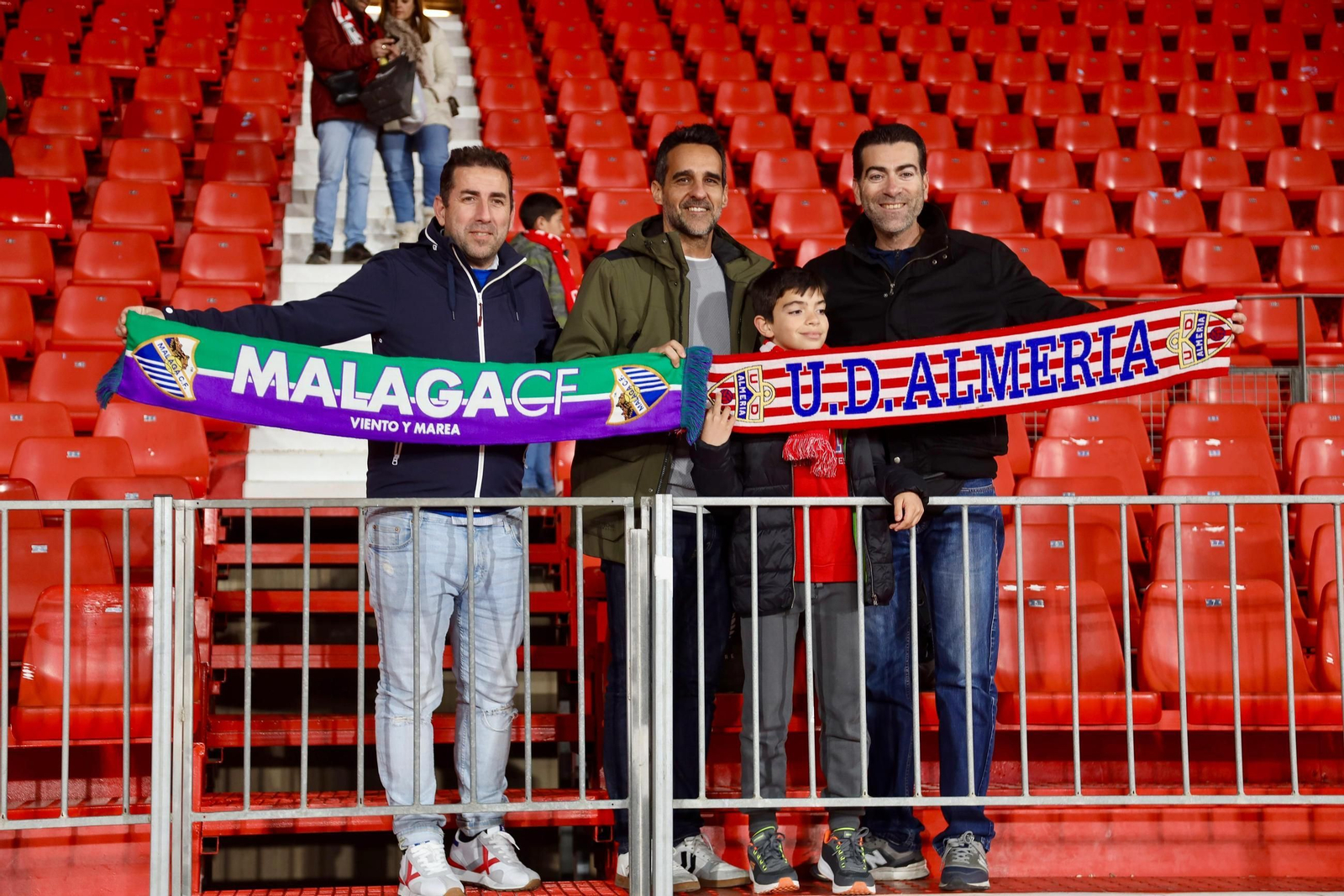 Las fotos del UD Almería - Málaga CF