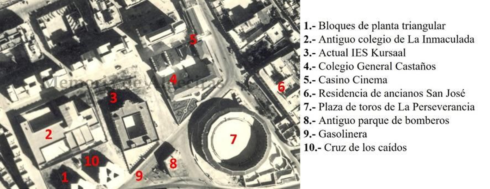  La zona en estudio hace varias décadas.