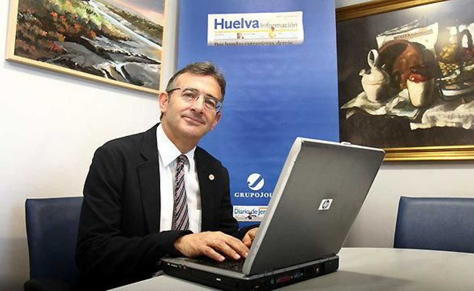 El candidato a rector de la Universidad de Huelva Francisco Ruiz.  Foto: Josué Correa