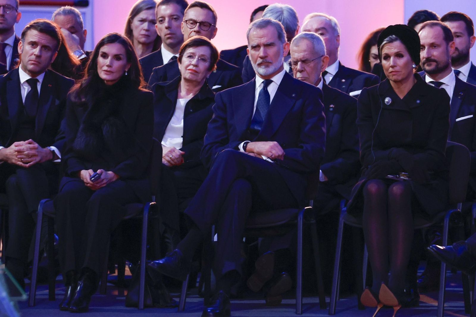 Los Reyes de España asisten al 80 aniversario de la liberación del campo de concentración de Auschwitz