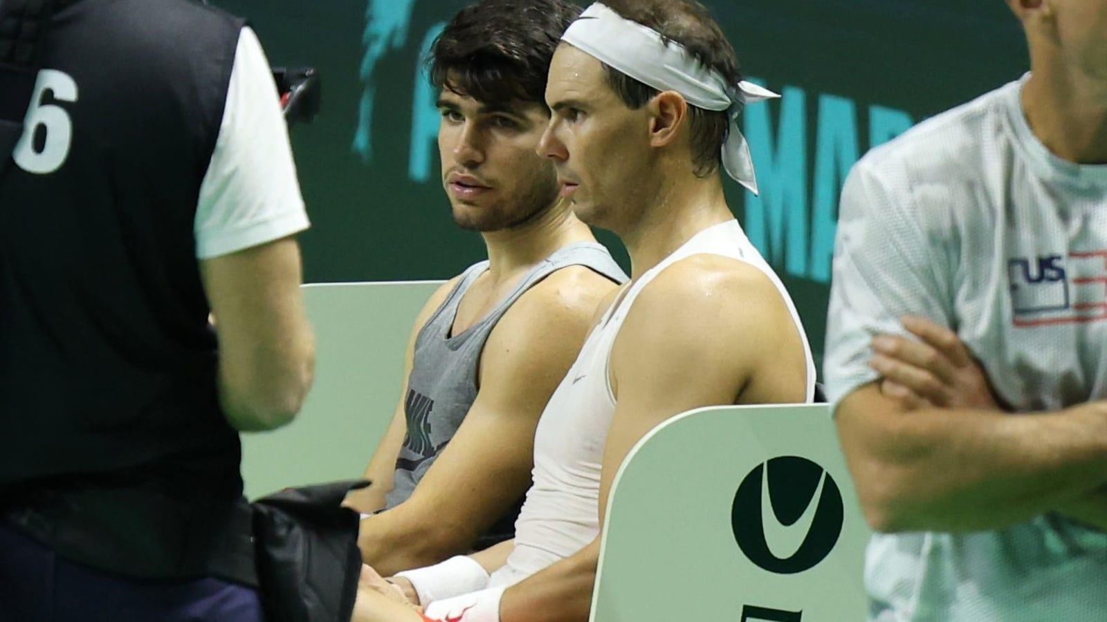 Rafa Nadal-Carlos Alcaraz, ocho juegos a tope con empate antes de la Copa Davis