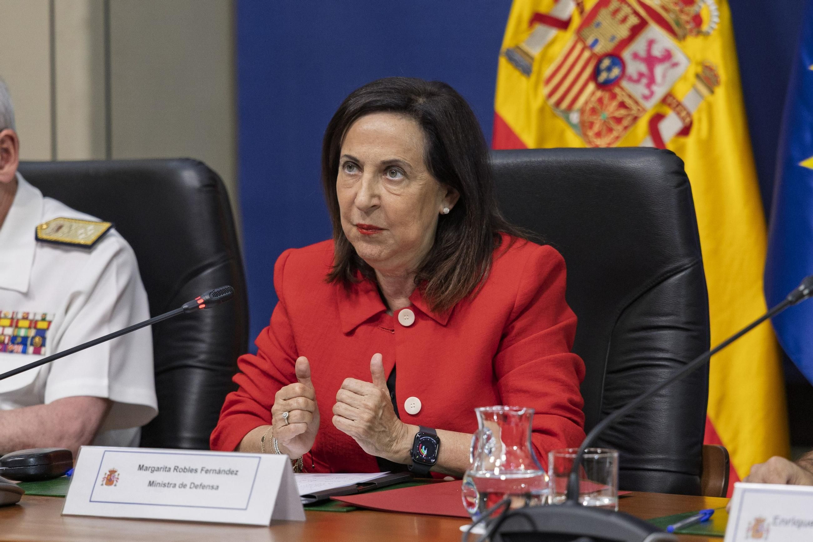 La ministra de Defensa, Margarita Robles.