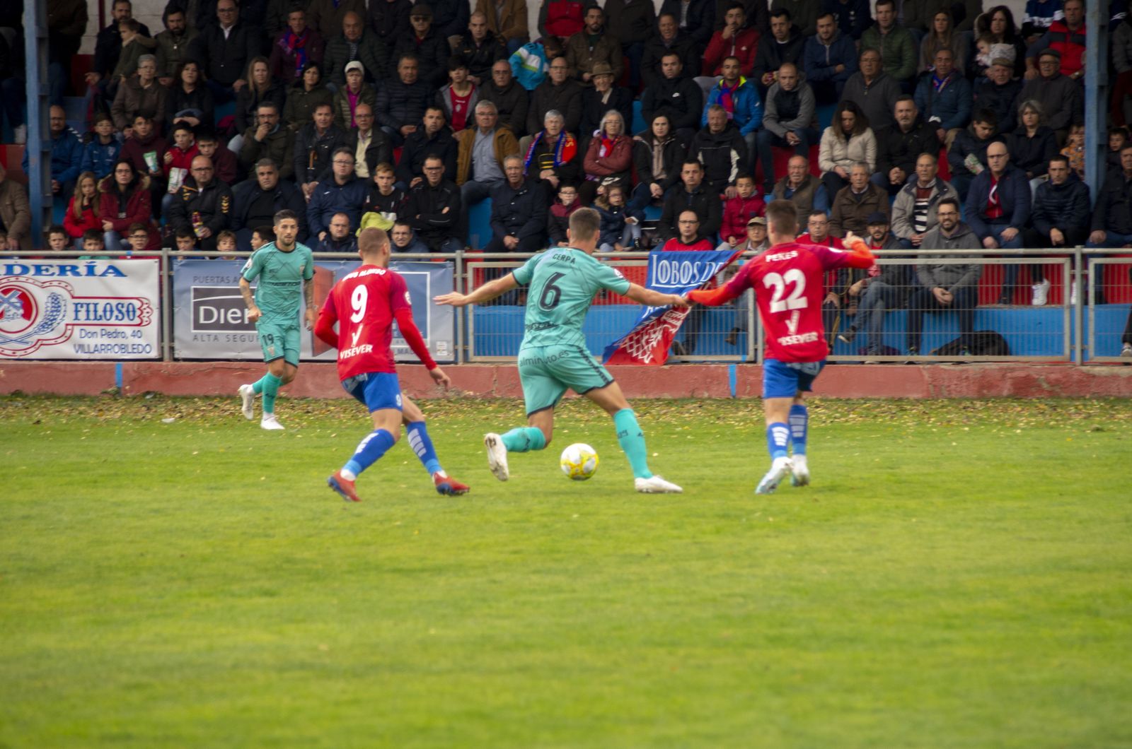 Las mejores fotos del CP Villarrobledo - Algeciras CF