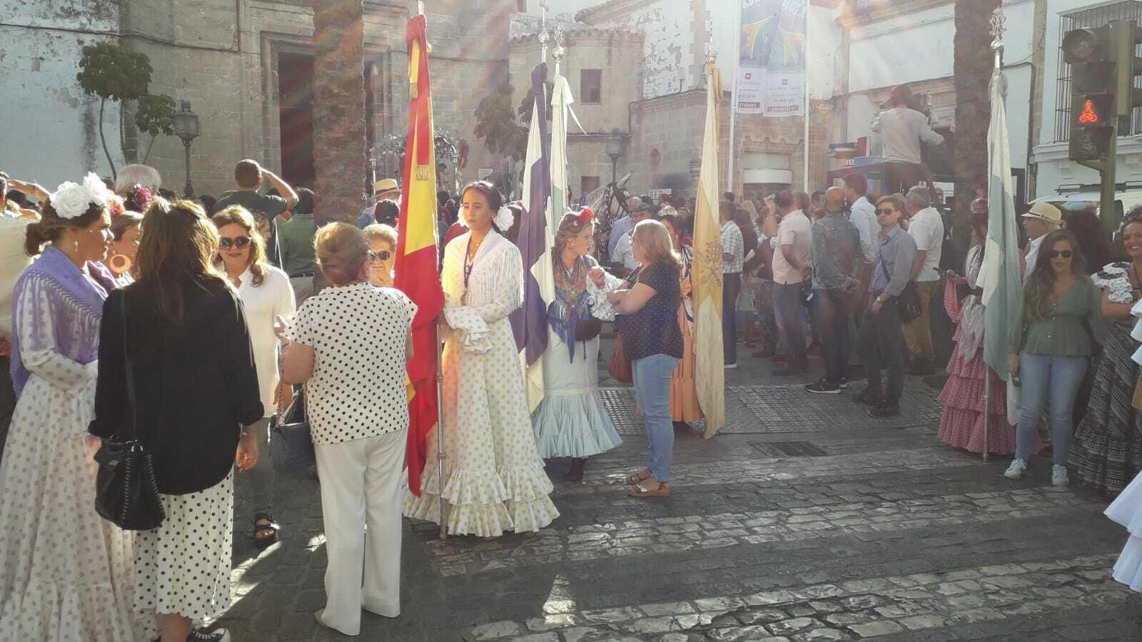 Las imágenes de la salida de la hermandad de Jerez al Rocío