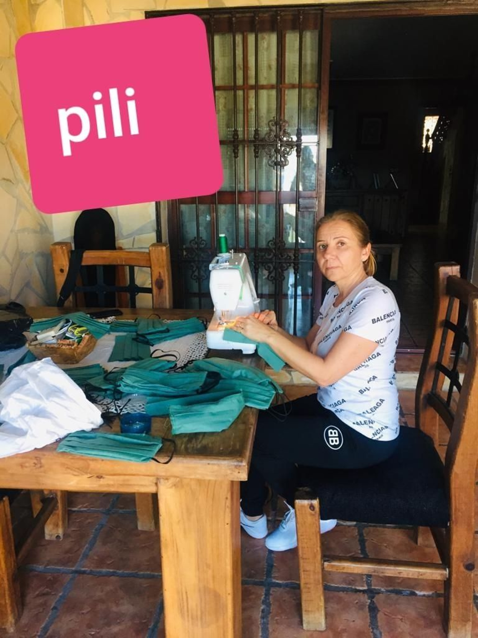 Las costureras de Mascarillas Algeciras