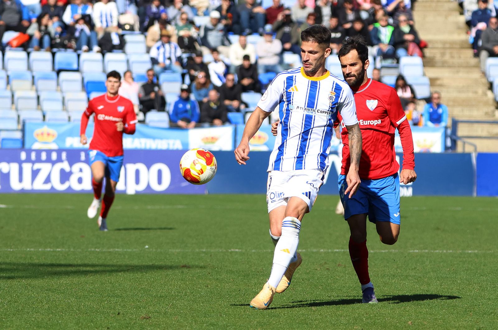 Las mejores fotografías del Recreativo de Huelva-Club Deportivo Estepona