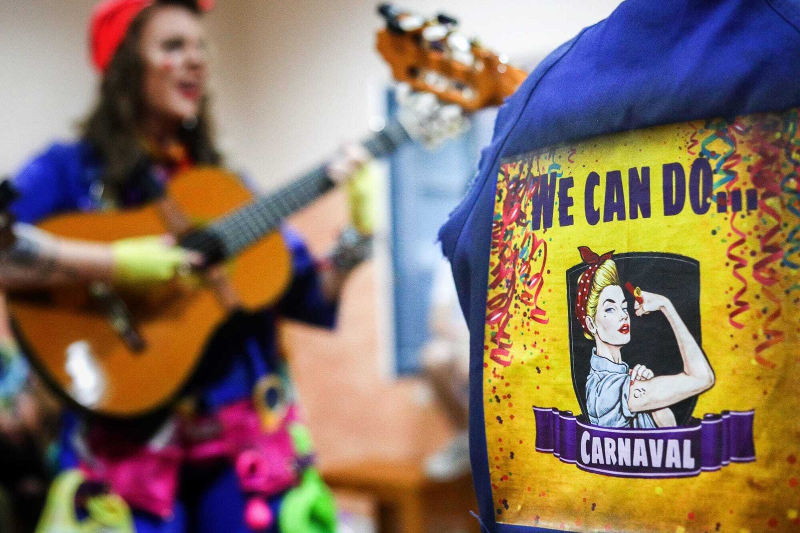 Ambiente en camerinos