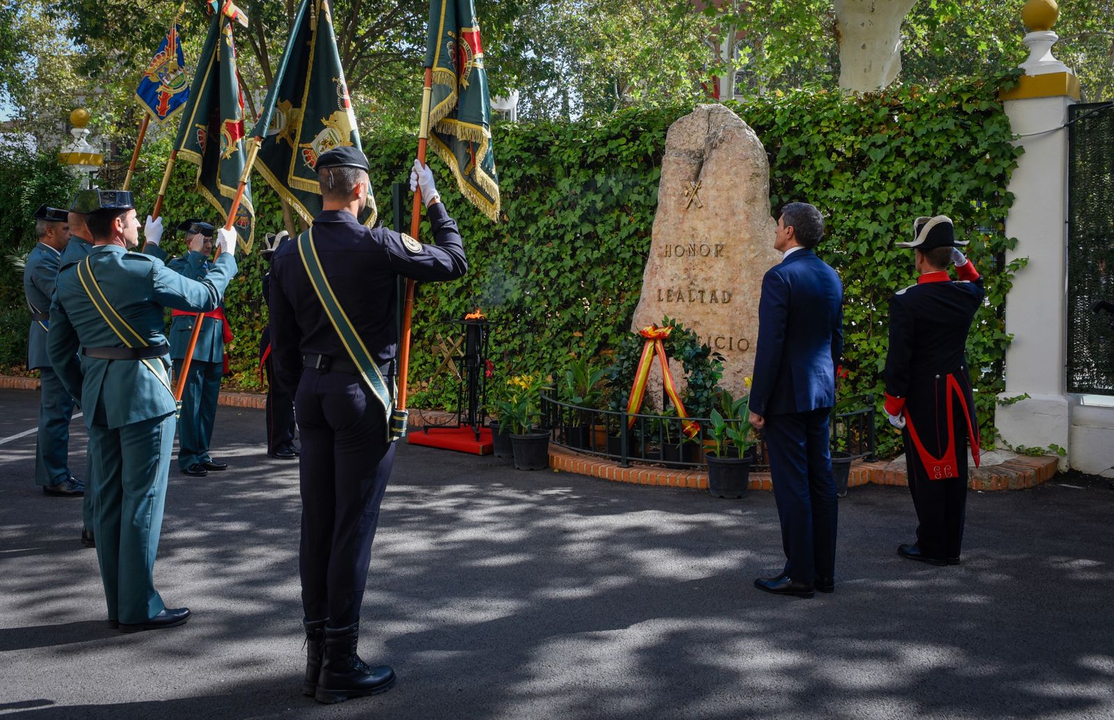 Imágenes del acto del día del Pilar de la Guardia Civil