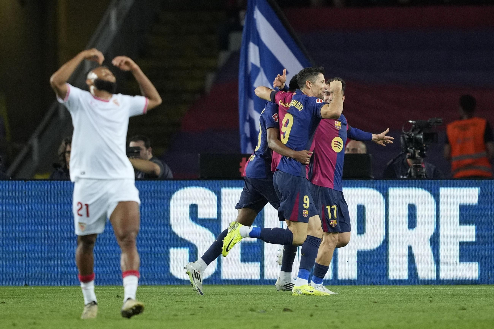 Las fotos del Barcelona - Sevilla