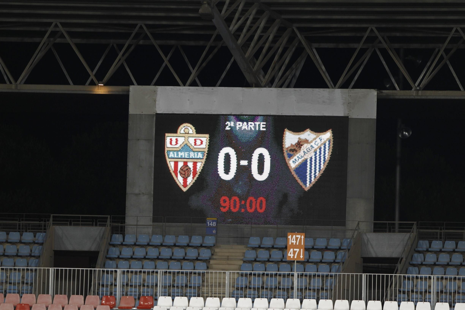 Fotogalería U.D Almería-Málaga C.F.