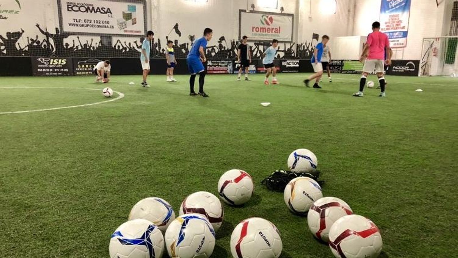 Momento de entrenamiento.