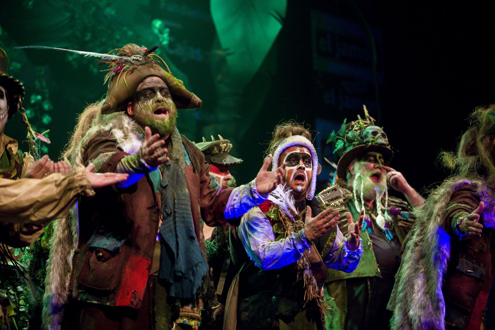 Comparsa Los salvajes