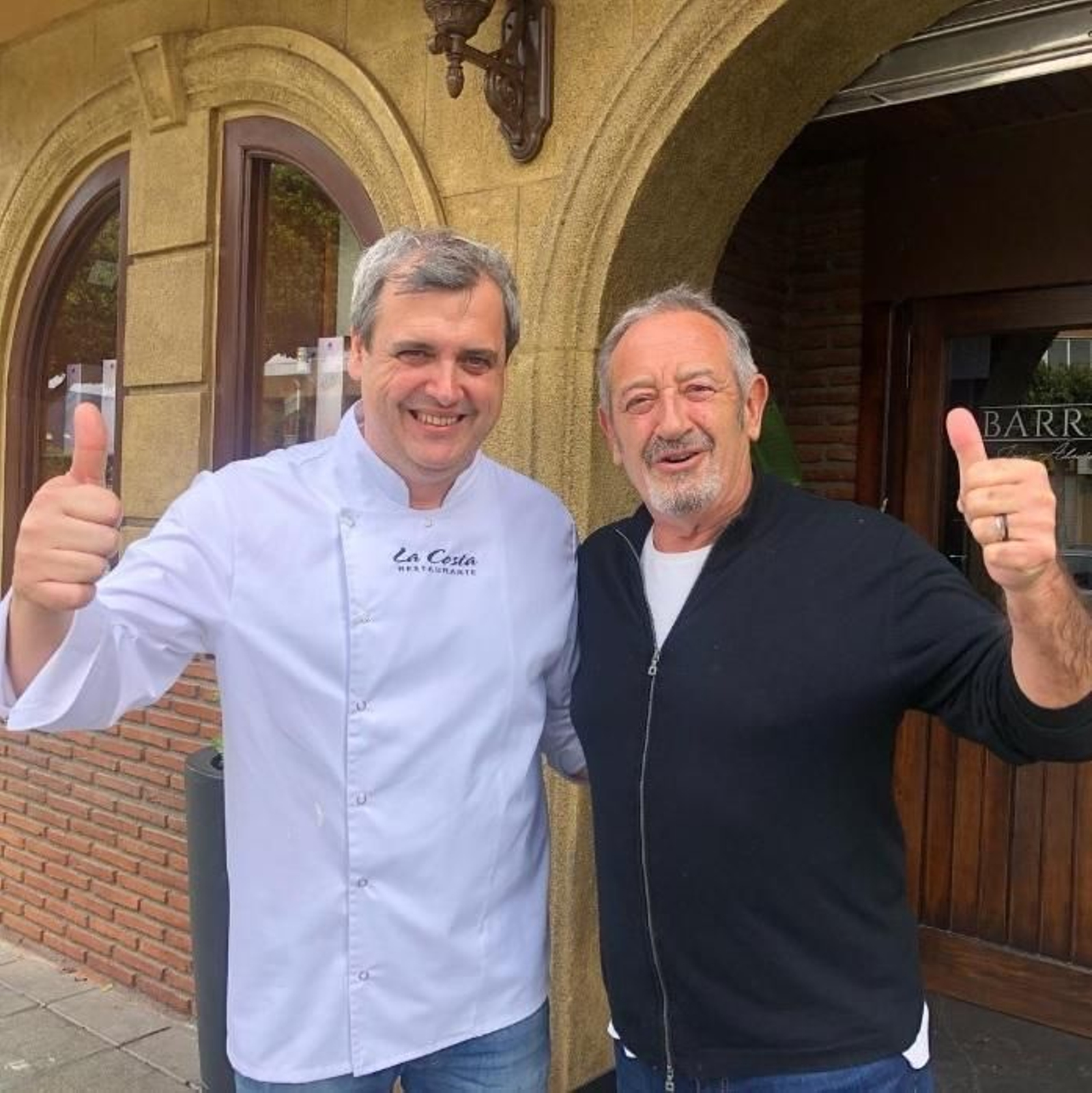 Con José Álvarez, chef de La Costa en El Ejido.