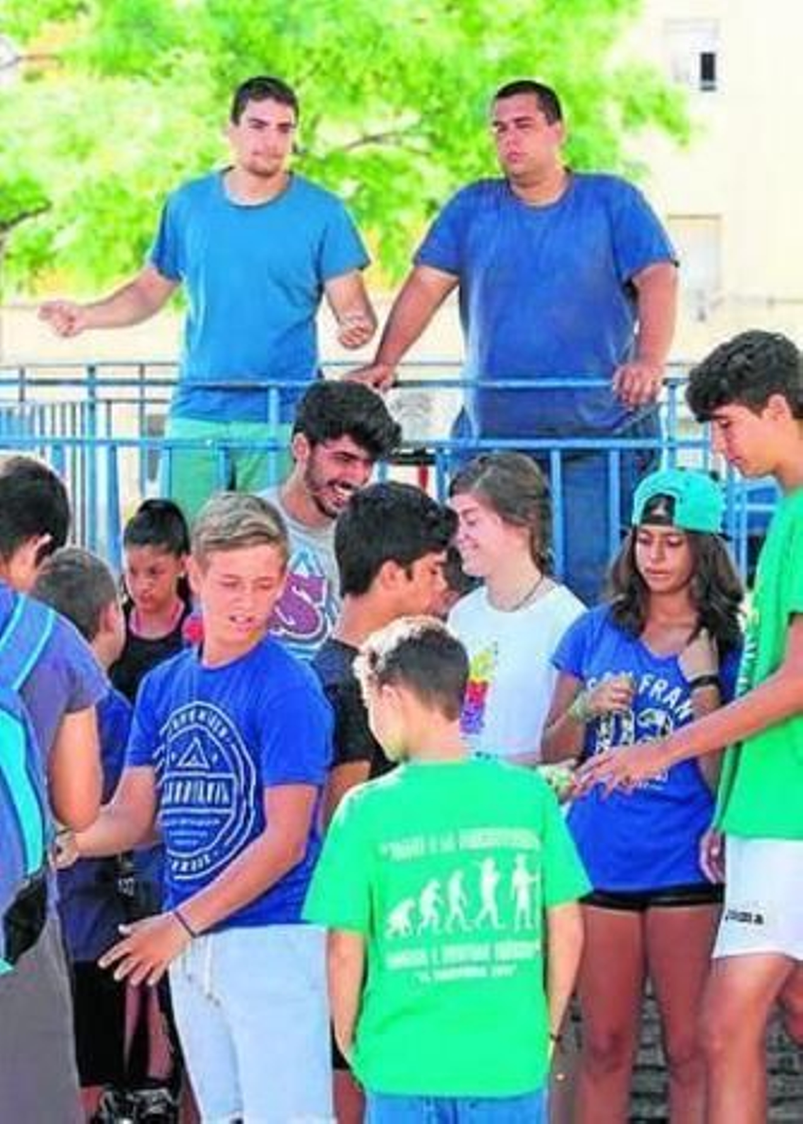 Campamento en Los Maristas.