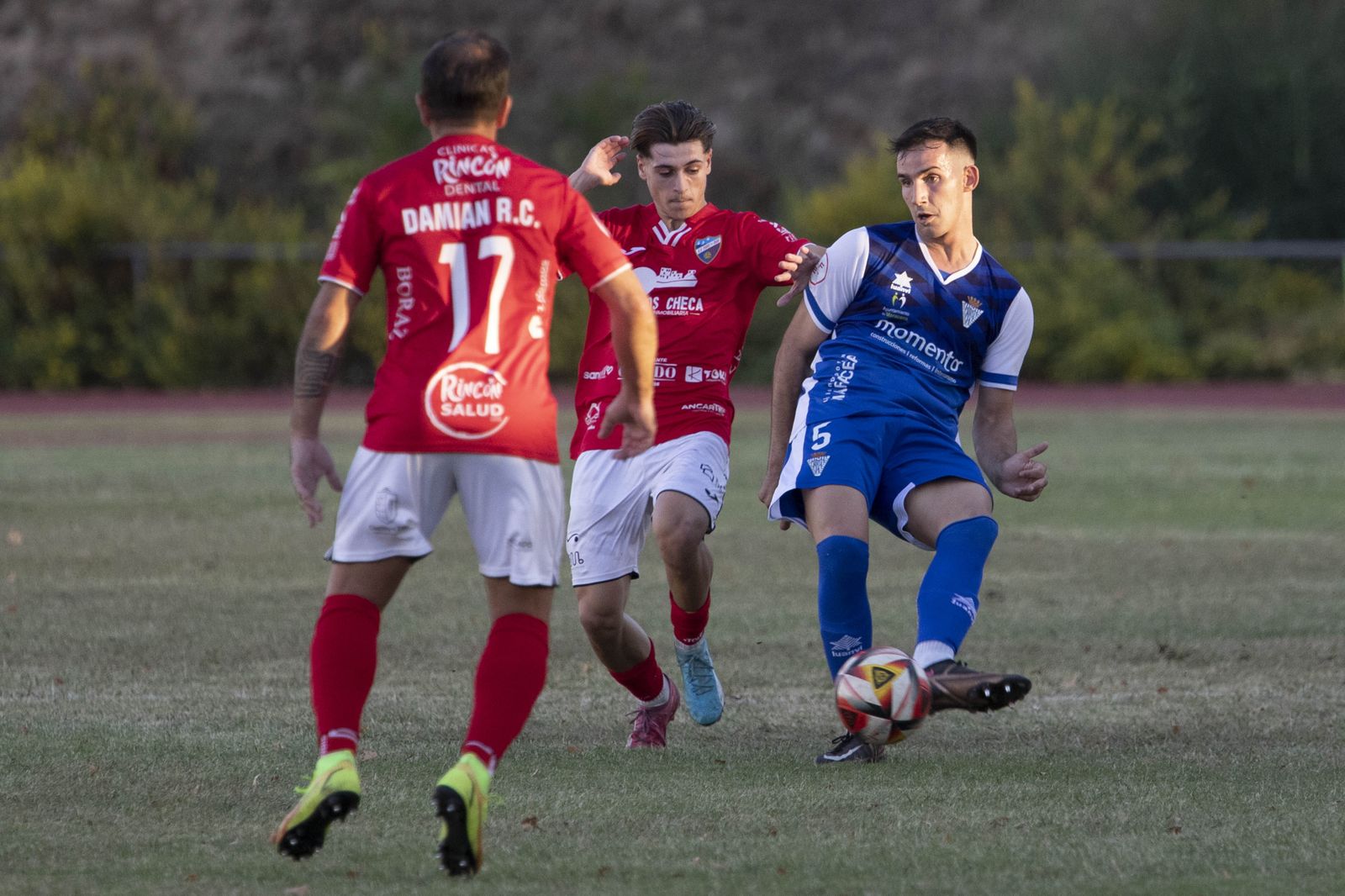 Imagen del encuentro de la UD Maracena