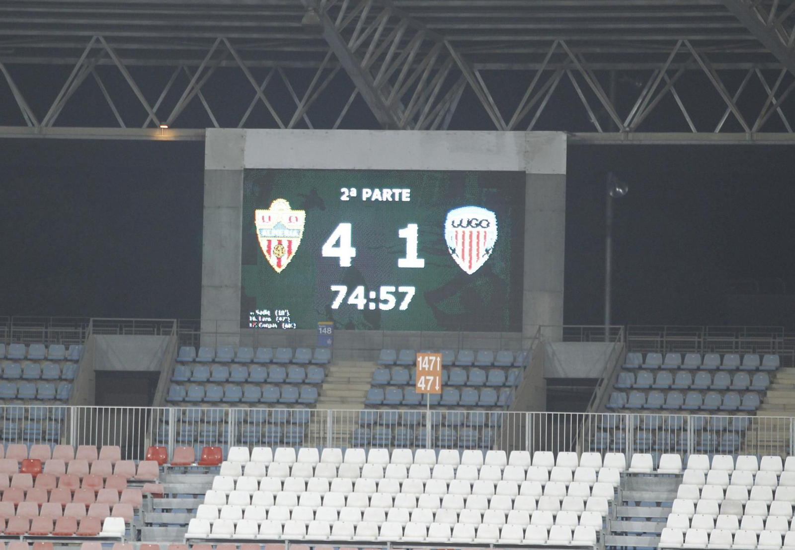 Fotogalería U.D. Almería-C.D. Lugo